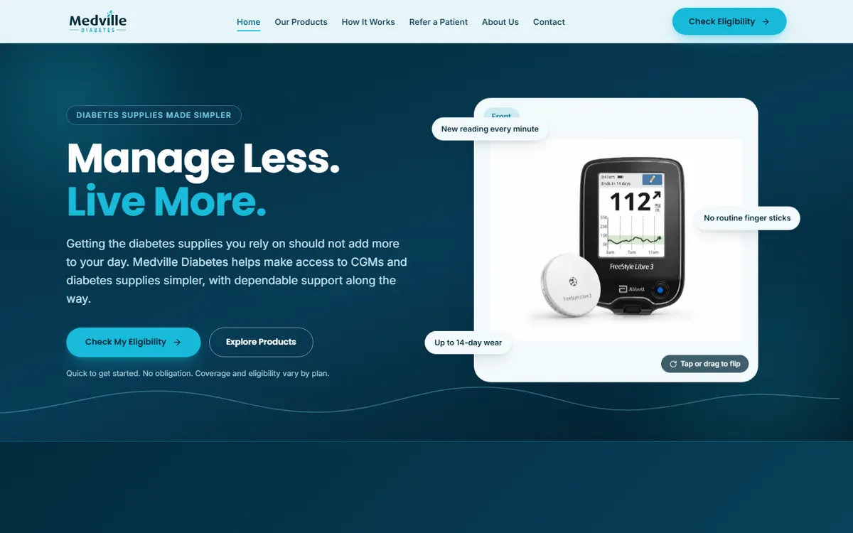Medville Diabetes — screenshot