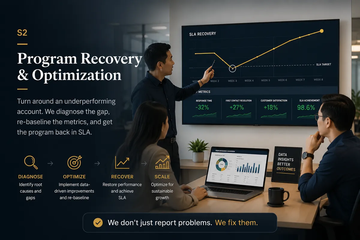 Program Recovery & Optimization